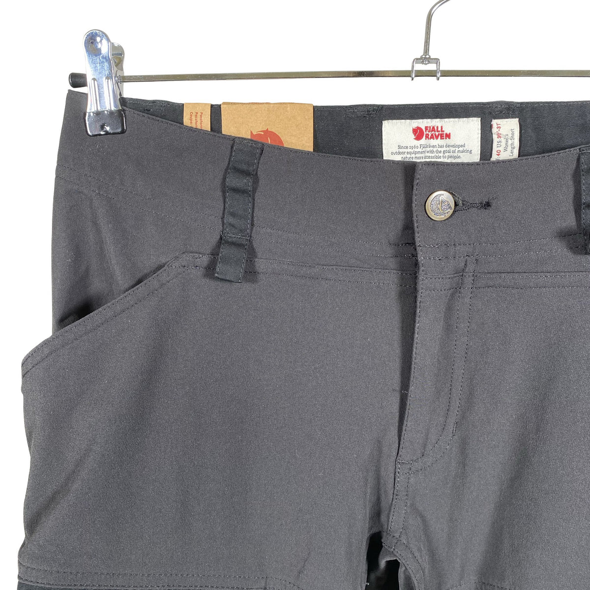 Unisex Fjällräven - Ratsapüksid, suurus 40 - Must (3)