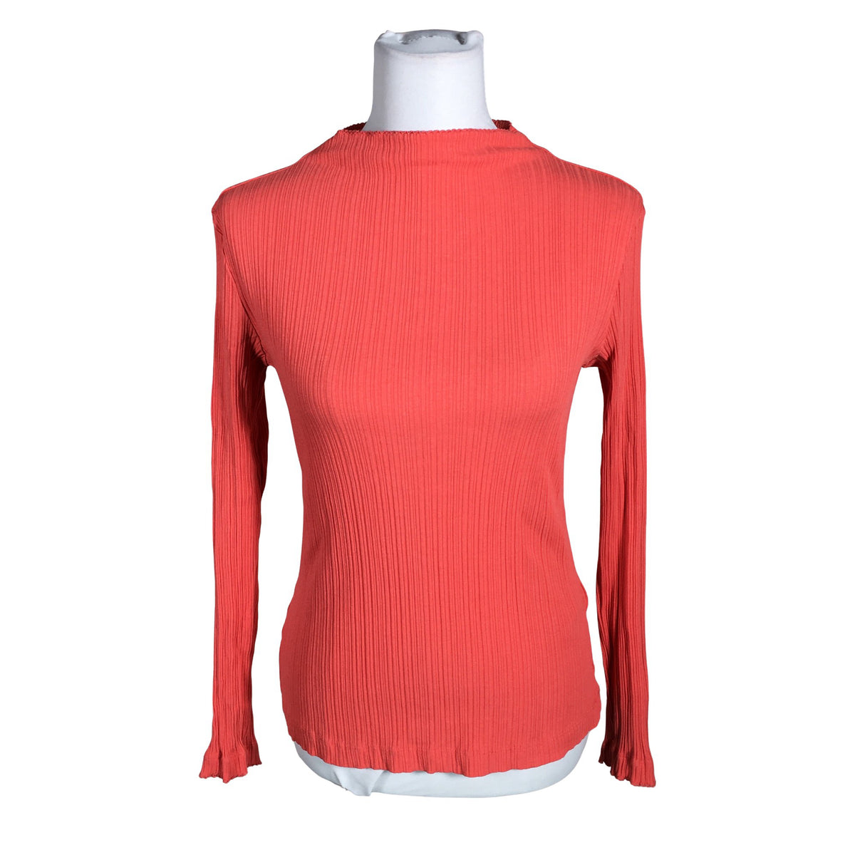 Unisex Esprit - Trikotaažist pluus, suurus 38 - Oranž (1)