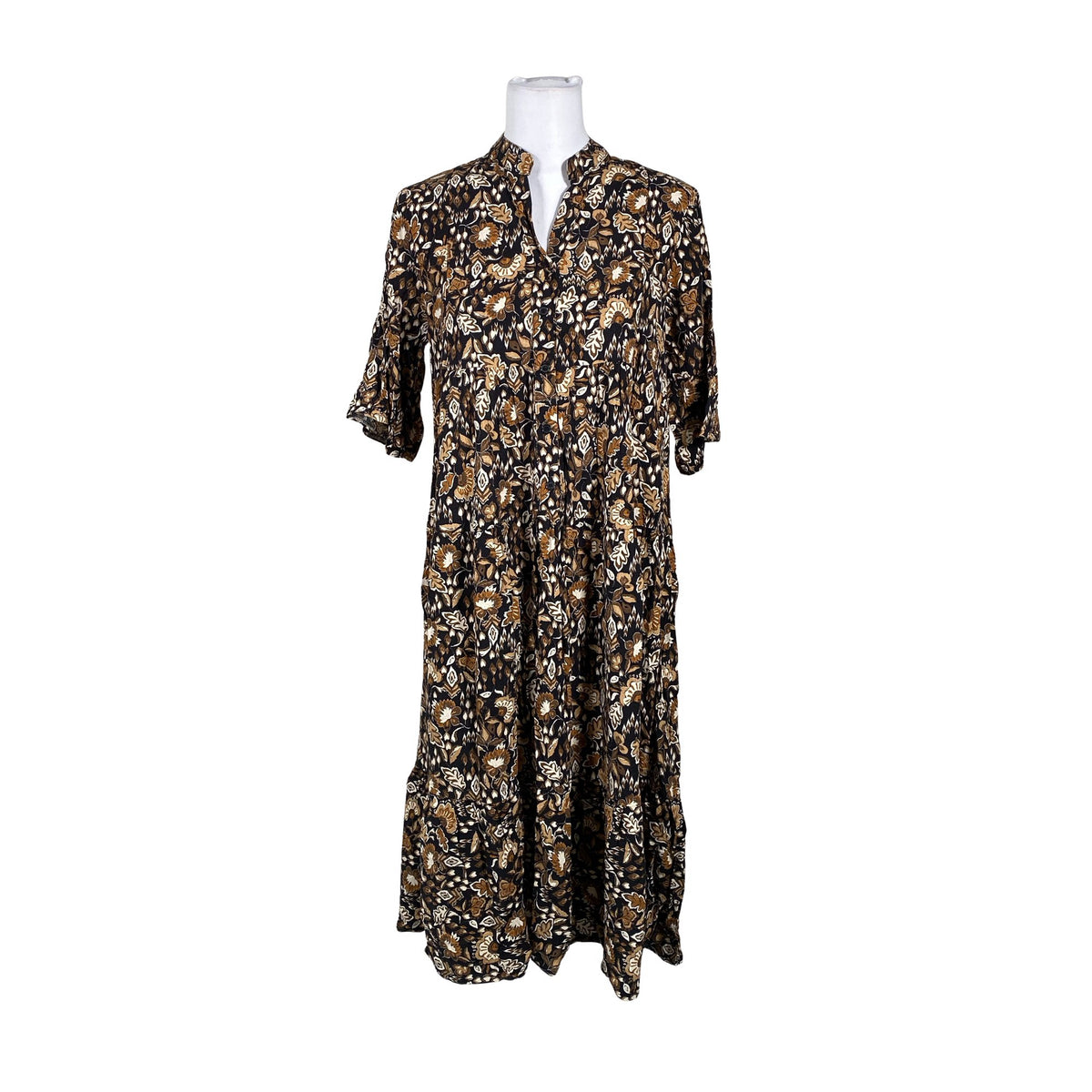Unisex Bohemiana - Õhuke kleit, suurus 38 - Pruun (1)