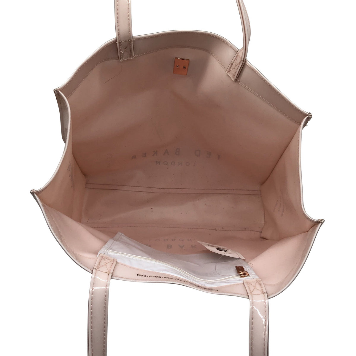 Unisex Ted Baker - Käekott, suurus Maxi - Heleroosa (3)