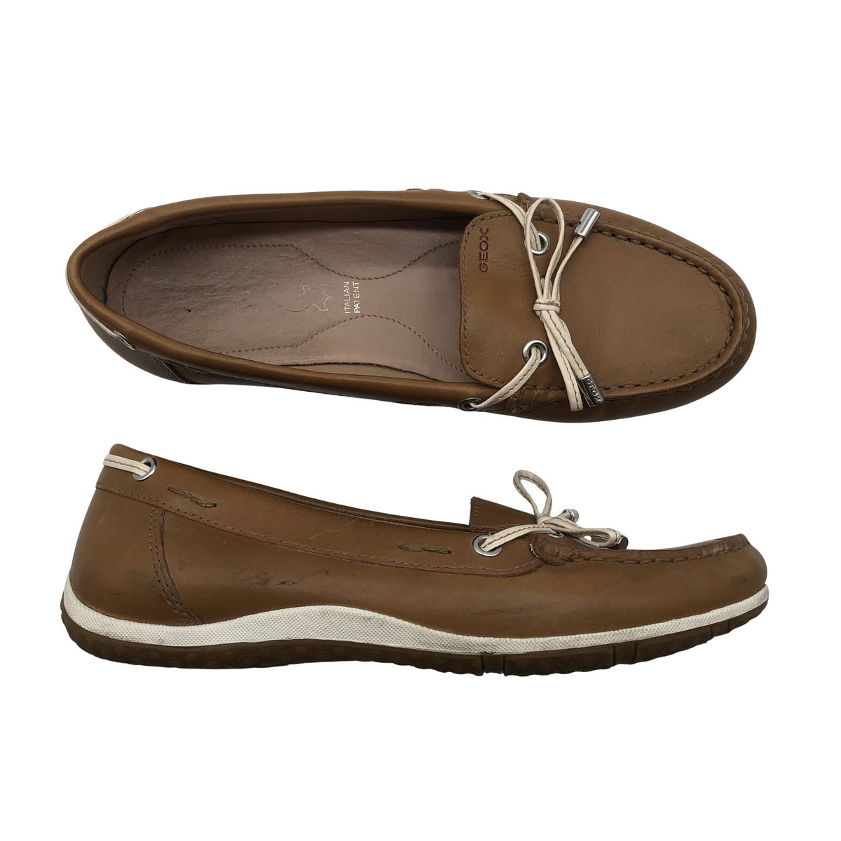 Unisex Geox - Mokassiinid, suurus 37 - Pruun (1)