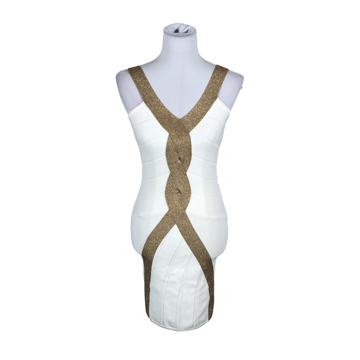 Unisex Marciano by Guess - Kootud kleit, suurus 34 - Beige (1)