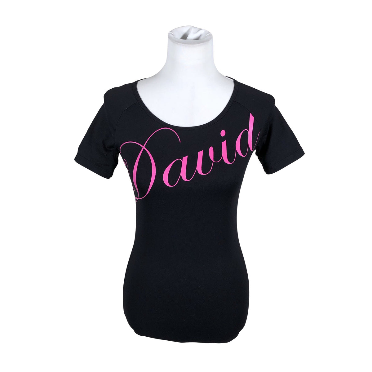Unisex David - Spordisärk, lühikesed käised, suurus 34 - Must (1)
