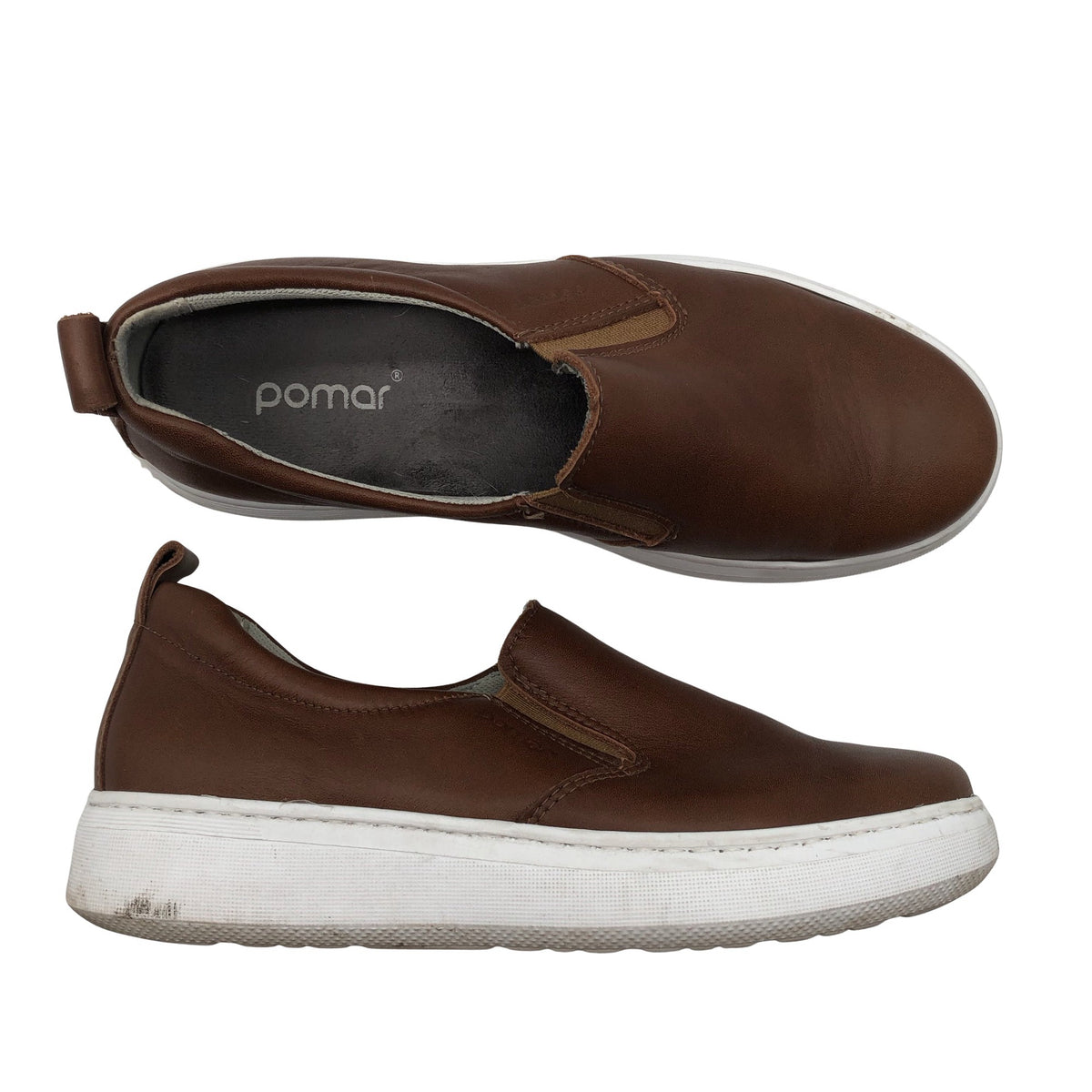 Unisex Pomar - Mokassiinid, suurus 37 - Pruun (1)
