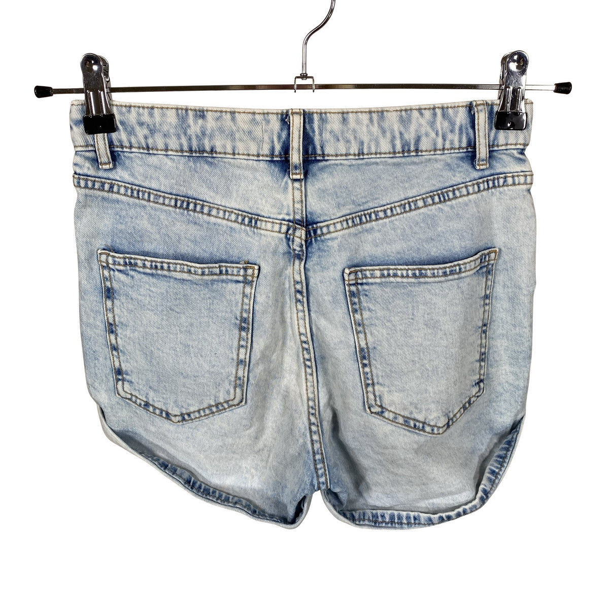 Unisex Lindex - Teksast lühikesed püksid, suurus 158 - 164 - Helesinine (2)
