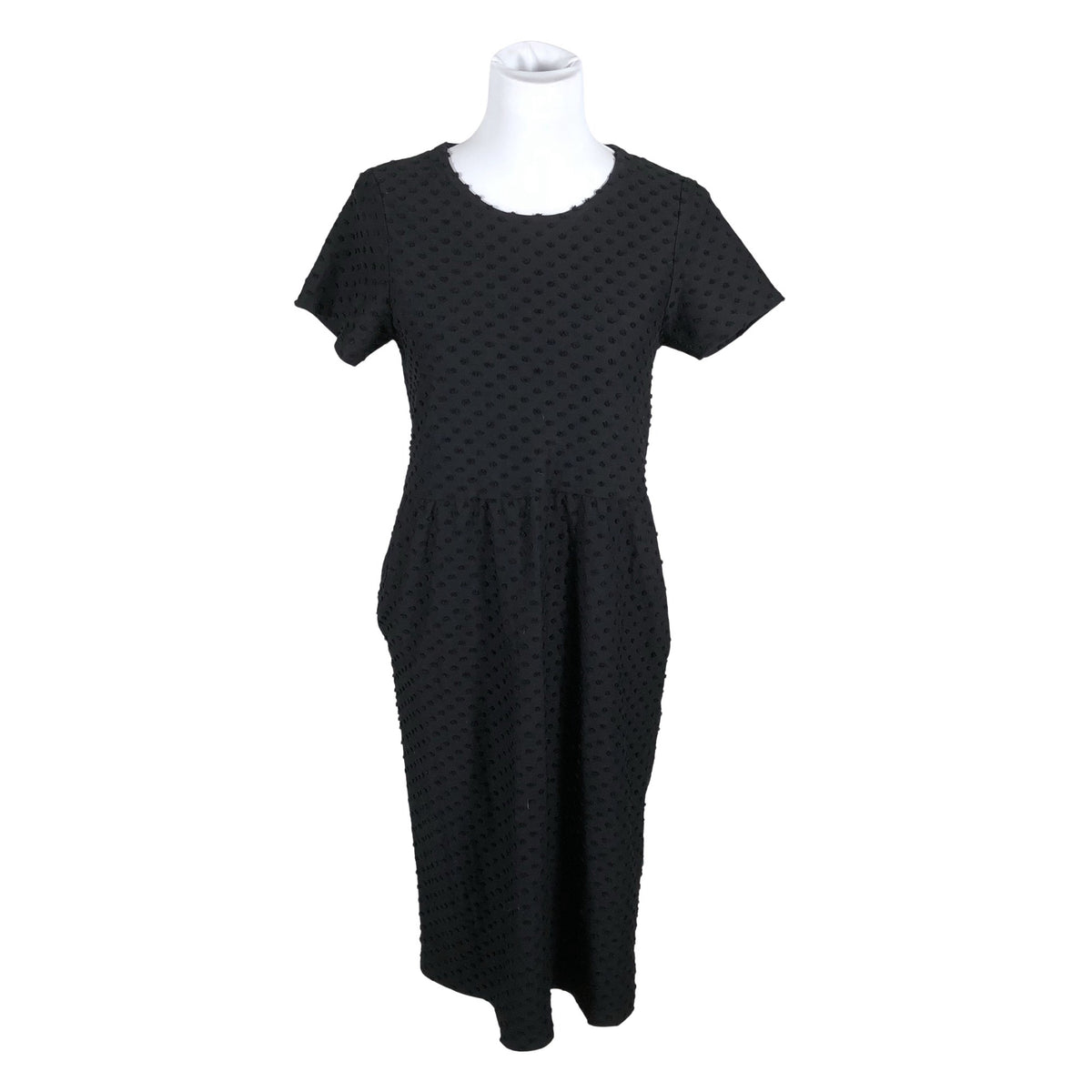 Unisex Aarrelabel - Trikotaažist kleit, suurus 36 - Must (1)