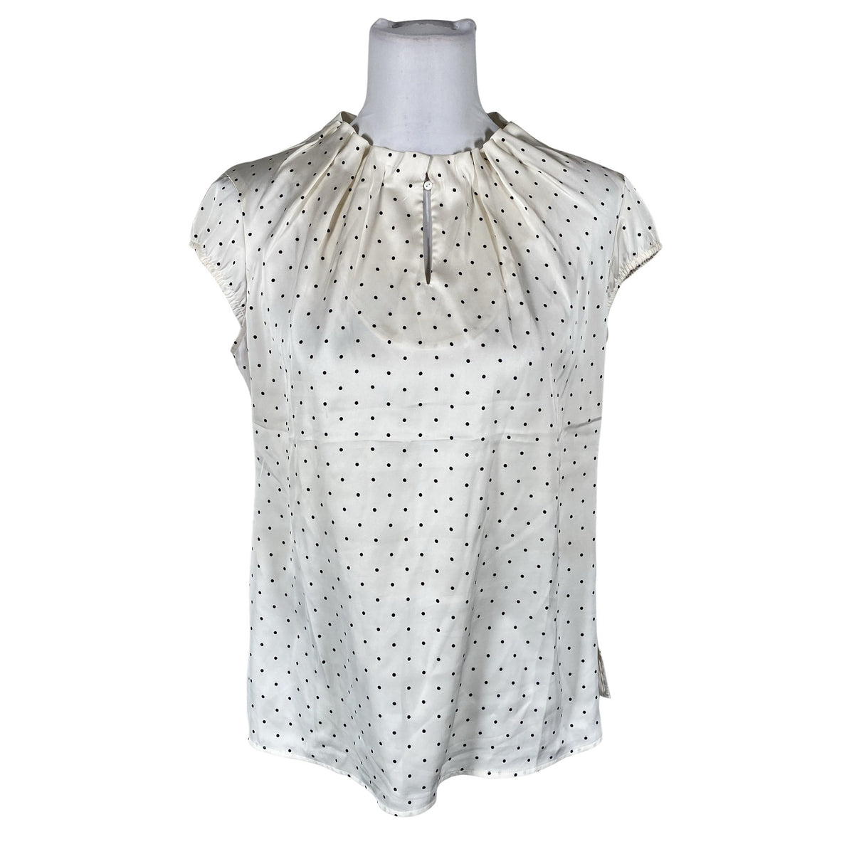 Unisex Comma - Lühikeste käistega pluus, suurus 36 - Beige (1)