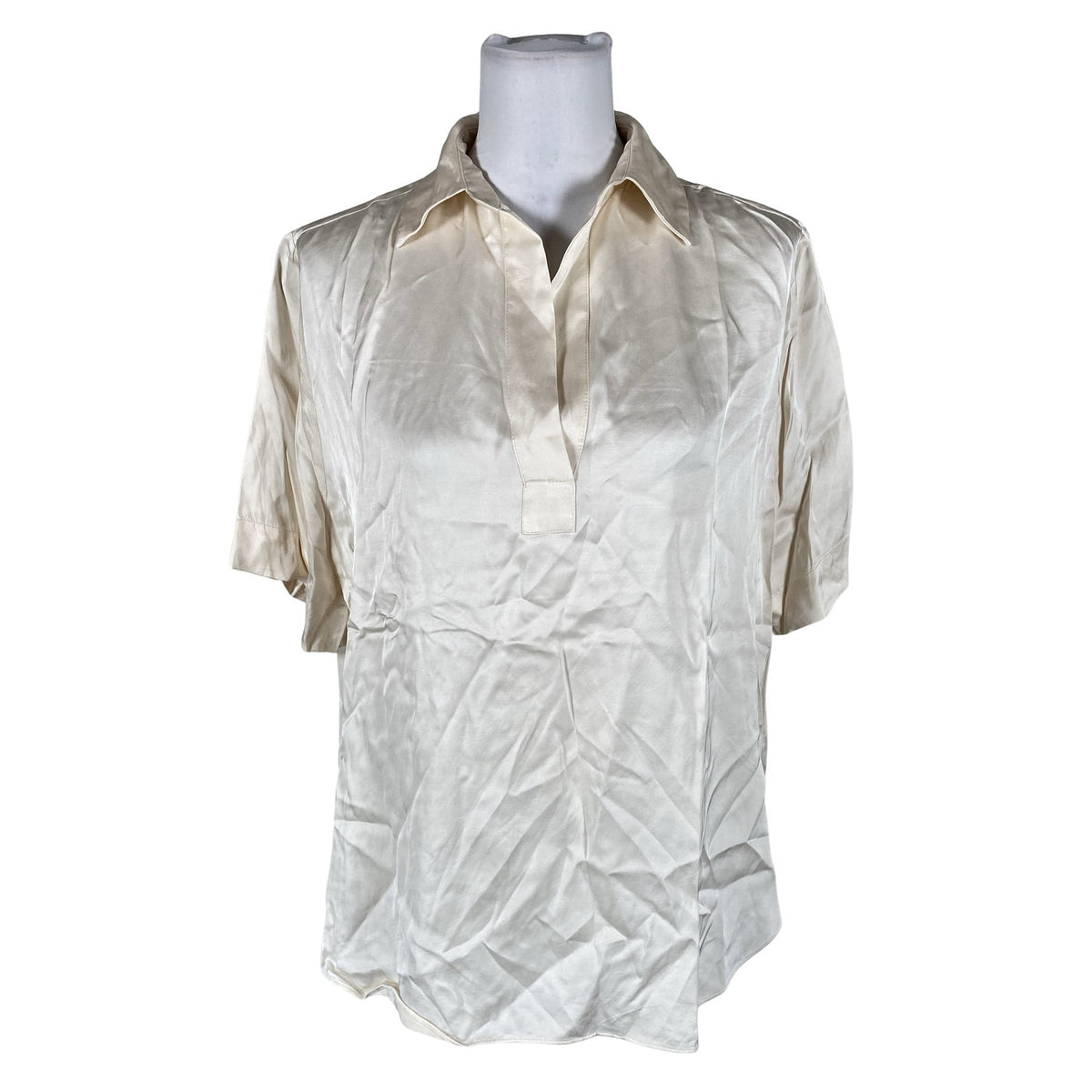 Unisex Second Female - Lühikeste käistega pluus, suurus 36 - Beige (1)