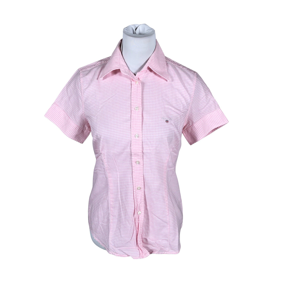 Unisex Gant - Lühikeste käistega pluus, suurus 38 - Heleroosa (1)