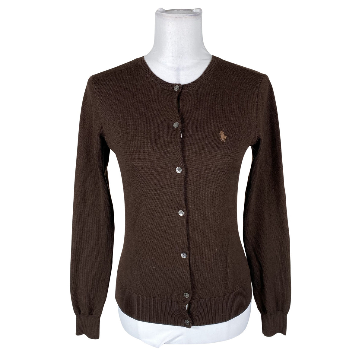 Unisex Polo Ralph Lauren - Kardigan, suurus 36 - Pruun (1)