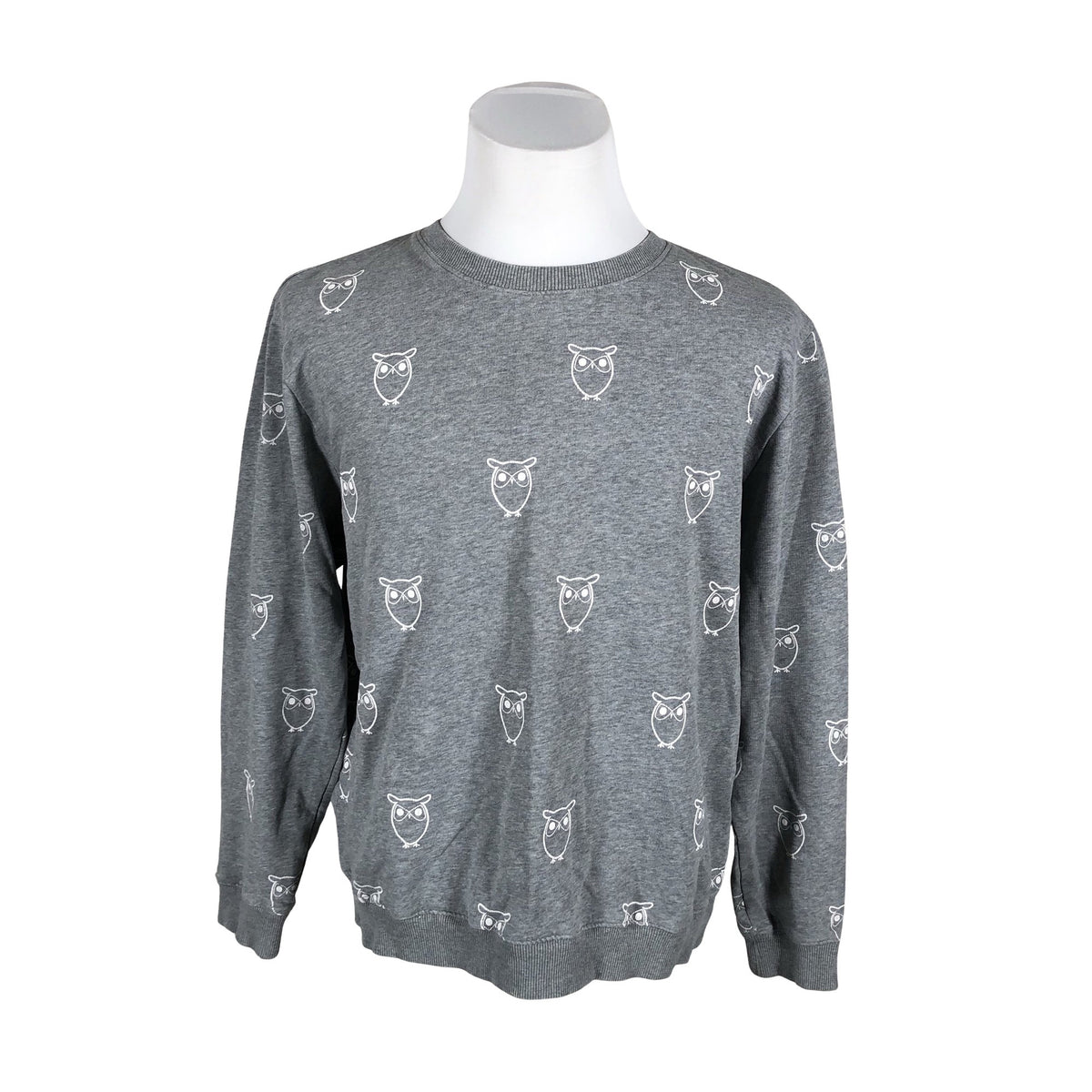 Unisex Knowledge Cotton Apparel - Dressikangast pluus, suurus M - Hall (1)