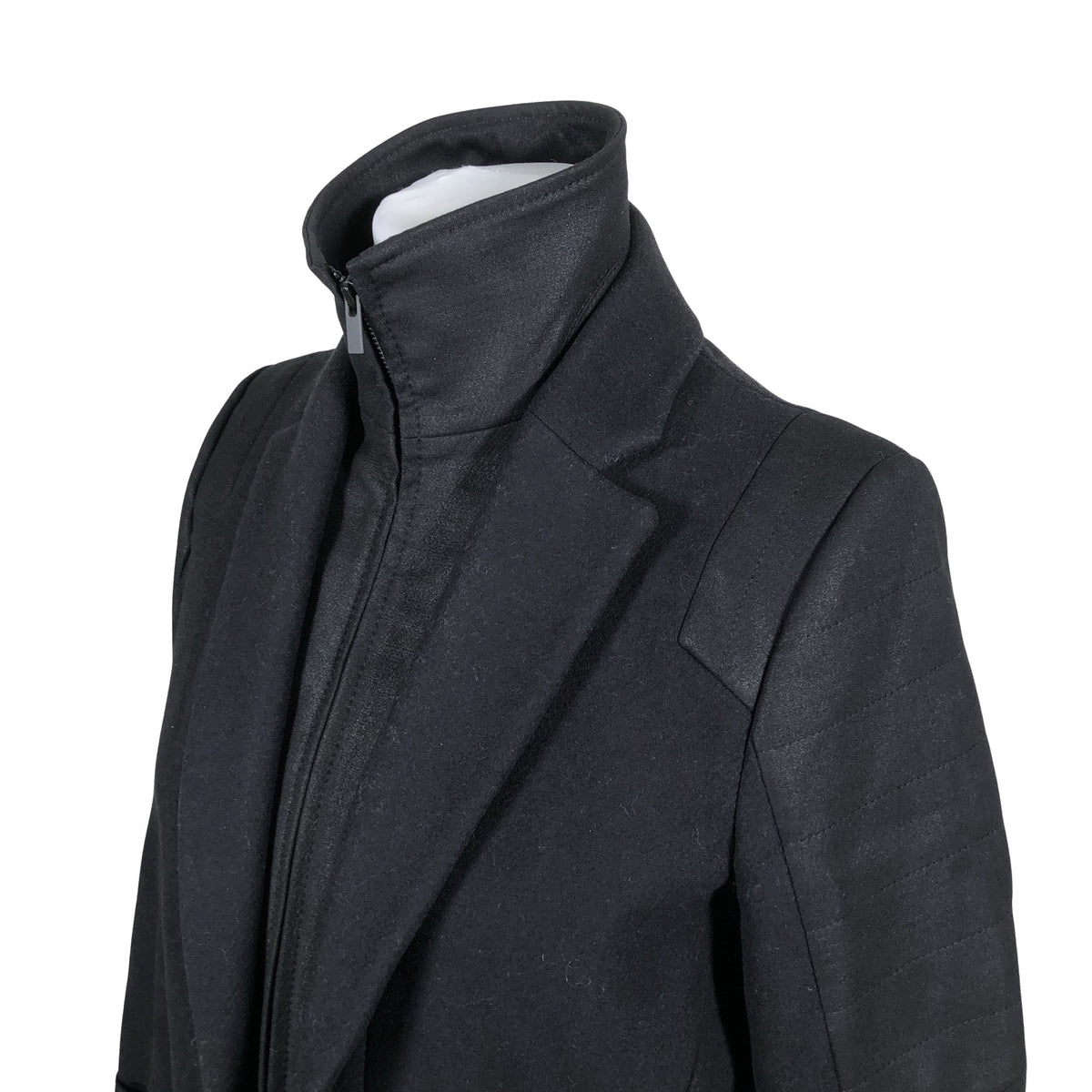 Unisex Comptoir des cotonniers - Villane mantel, suurus 42 - Must (3)