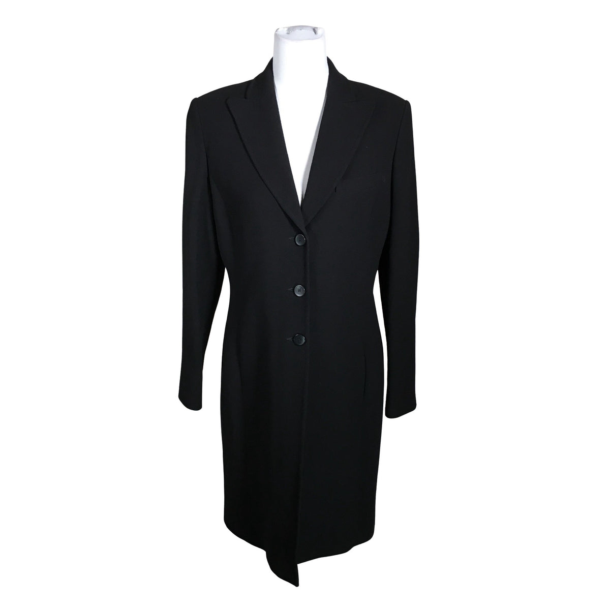 Unisex Ril's - Villane mantel, suurus 40 - Must (1)