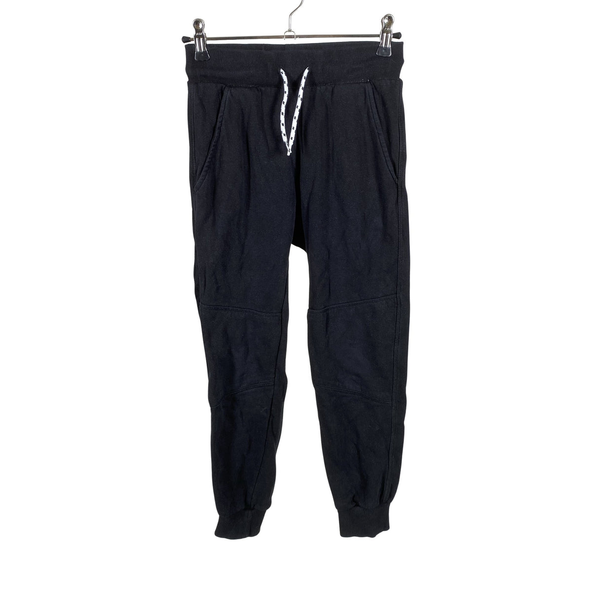 Unisex Lindex - Dressikangast püksid, suurus 134 - 140 - Must (1)