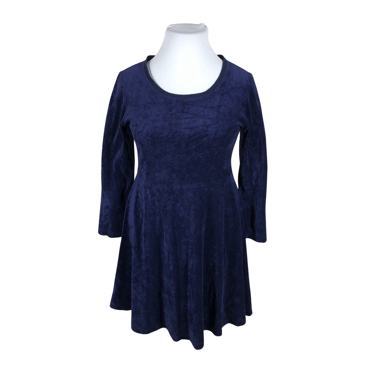 Unisex Handmade - Dressikangast kleit, suurus 44 - Sinine (1)