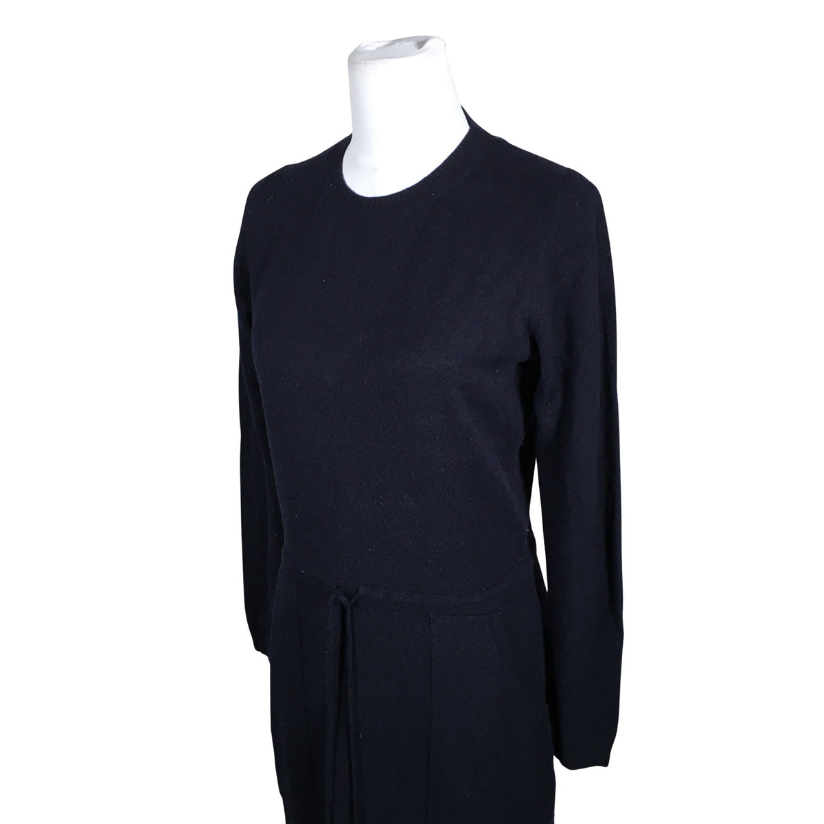 Unisex Massimo Dutti - Kootud kleit, suurus 36 - Sinine (3)