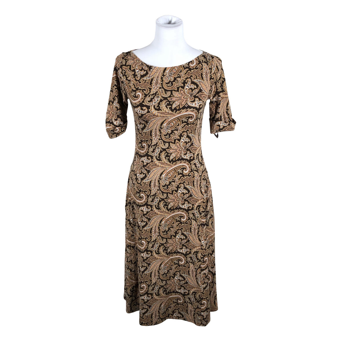 Unisex Lauren Ralph Lauren - Trikotaažist kleit, suurus 38 - Pruun (1)