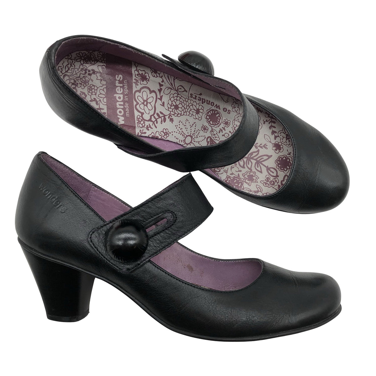 Unisex Wonders - Kontsakingad, suurus 38 - Must (1)