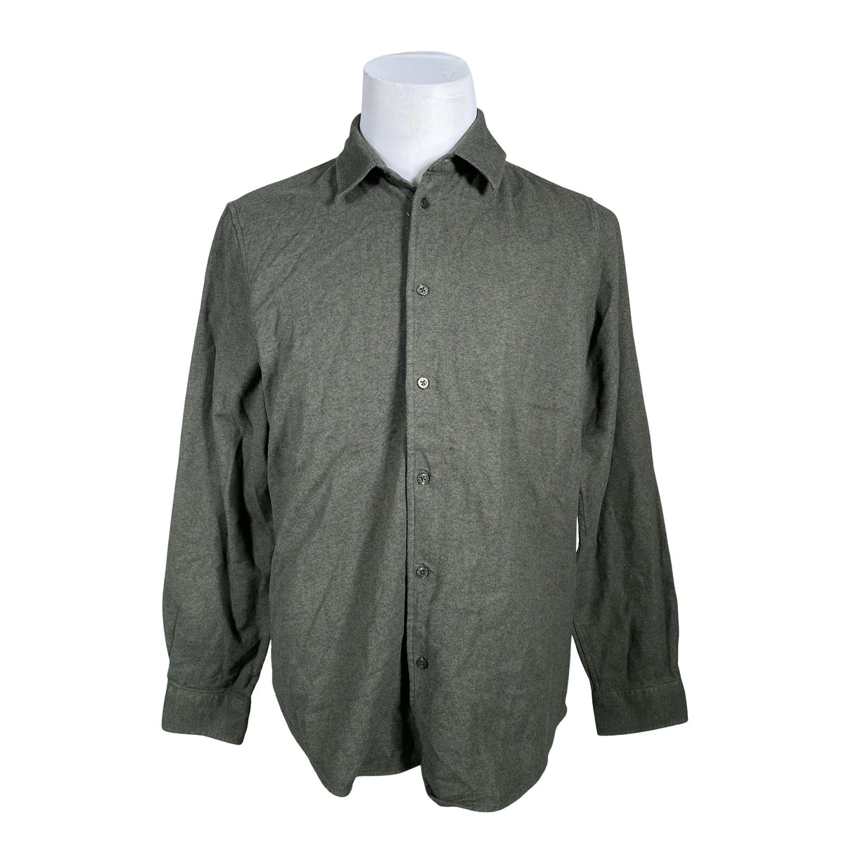Unisex Samsoe&Samsoe - Flanellsärk, suurus L - Roheline (1)