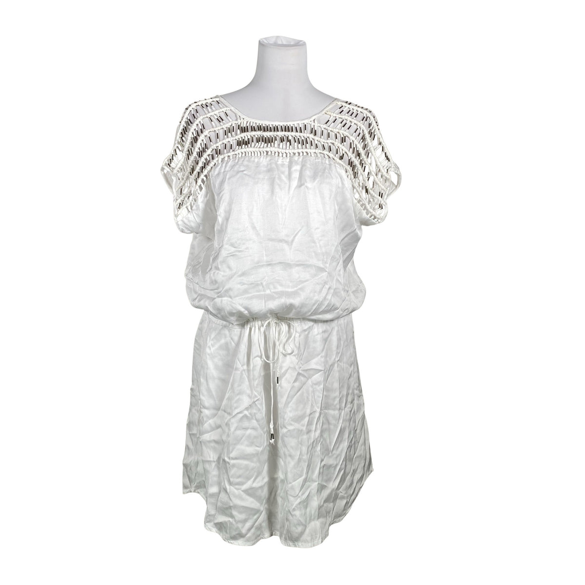 Unisex Culture - Õhuke kleit, suurus 38 - Valge (1)