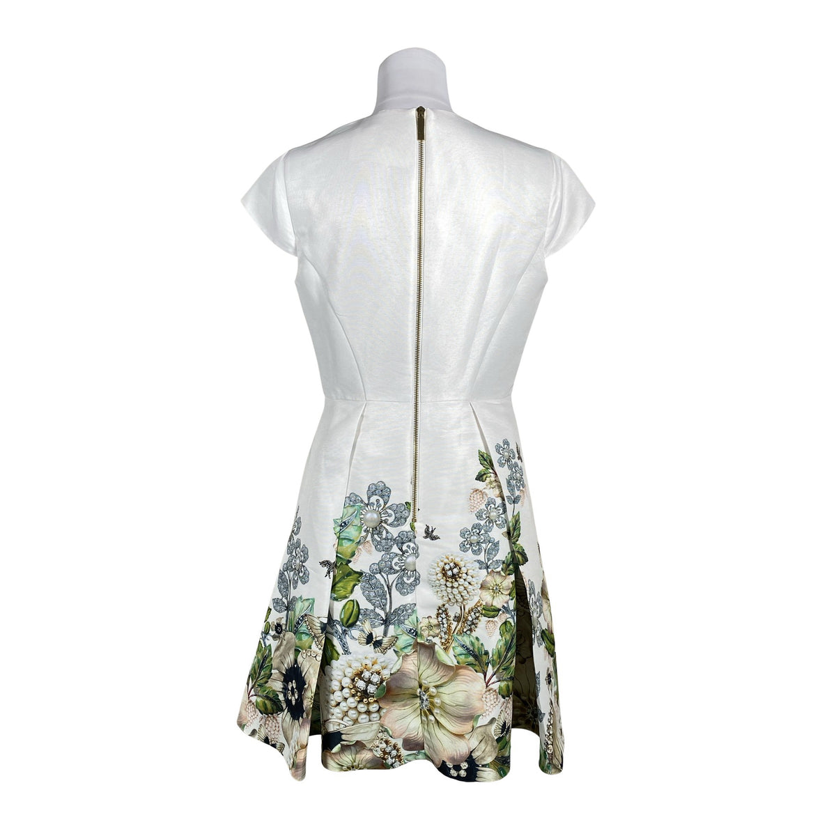 Unisex Ted Baker - Mitteveniv kleit, suurus 40 - Valge (3)