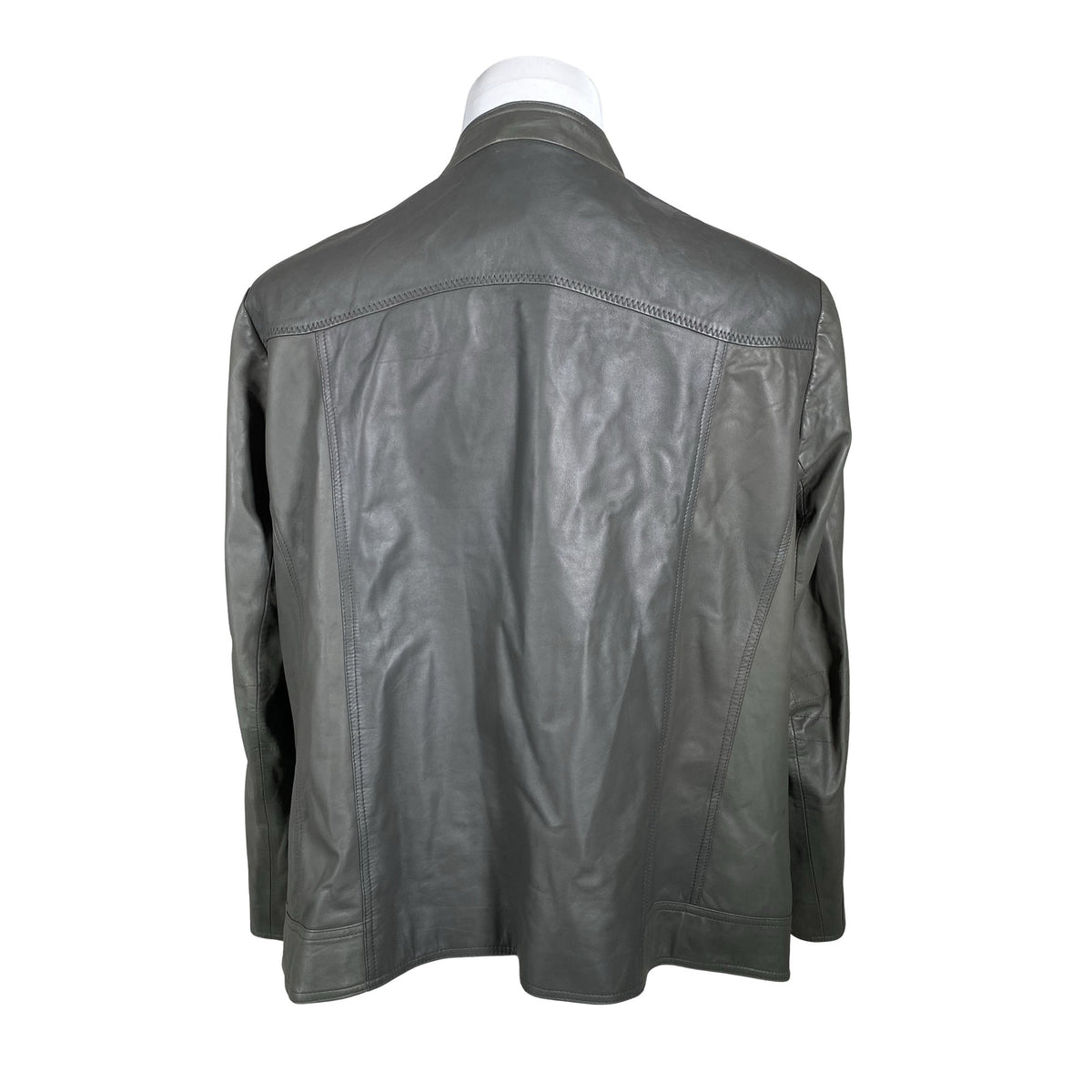 Unisex Samoon - Nahktagi, suurus L - Hall (2)