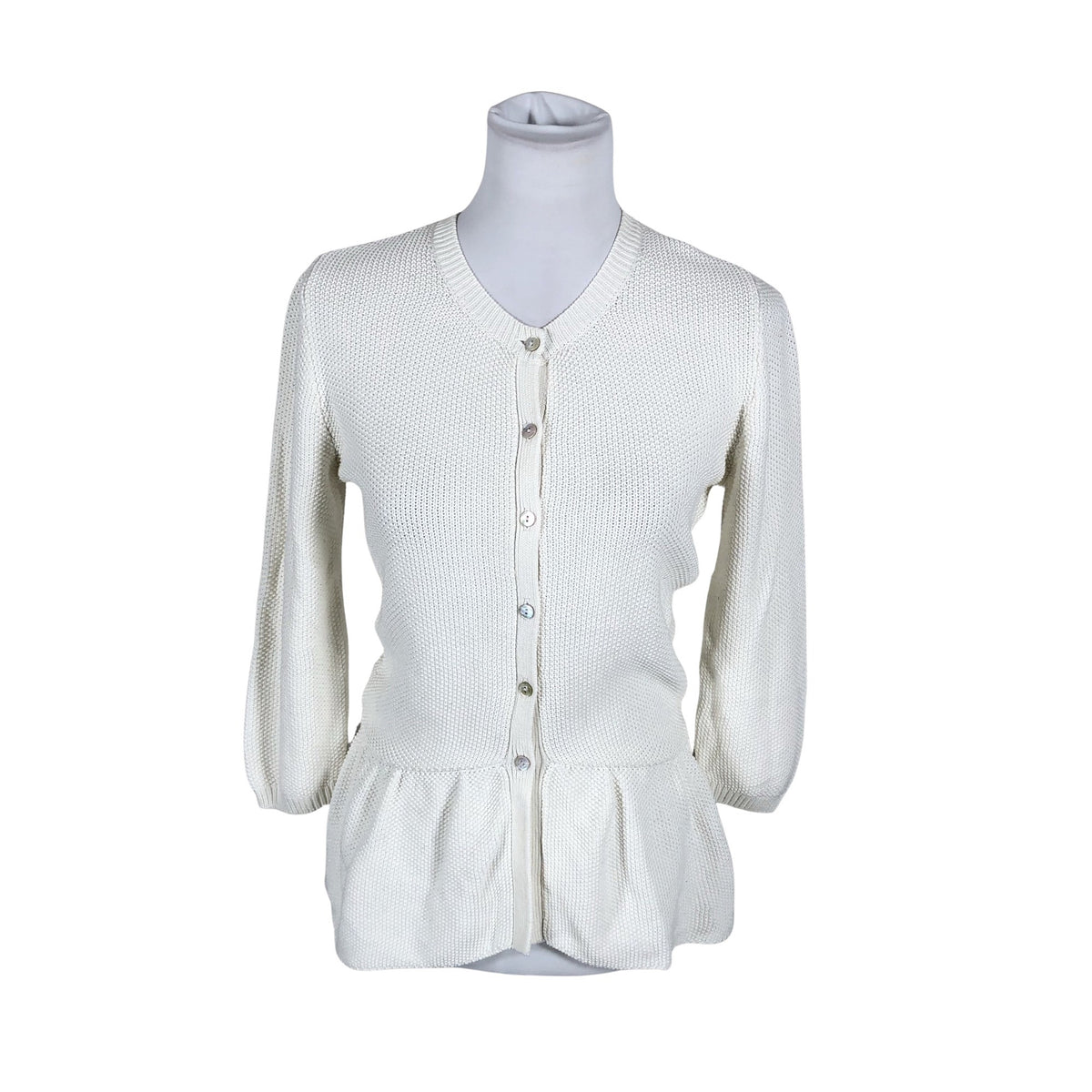 Unisex mint&berry - Kardigan, suurus 38 - Looduslik valge (1)
