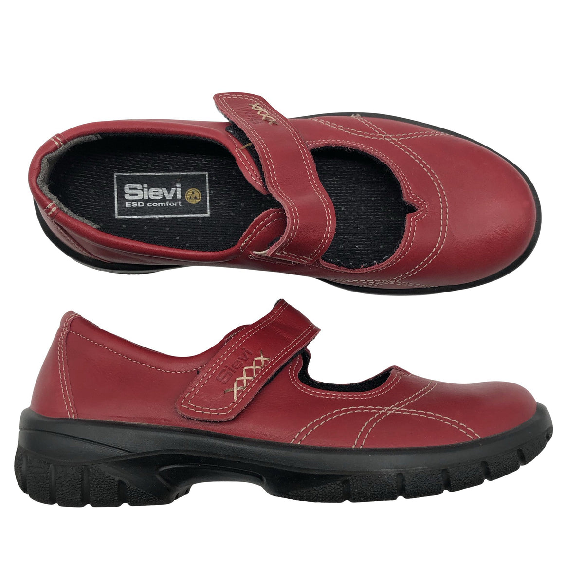 Unisex Sievi - Mokassiinid, suurus 39 - Punane (1)