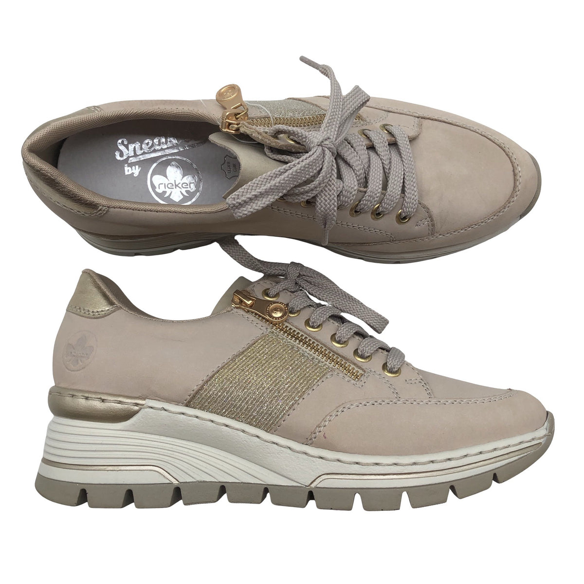 Unisex Rieker - Tossud, suurus 37 - Beige (1)