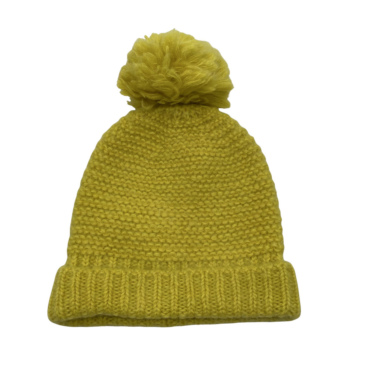 Unisex Benetton - Talvemüts, suurus 58 - 60 cm - Kollane (1)