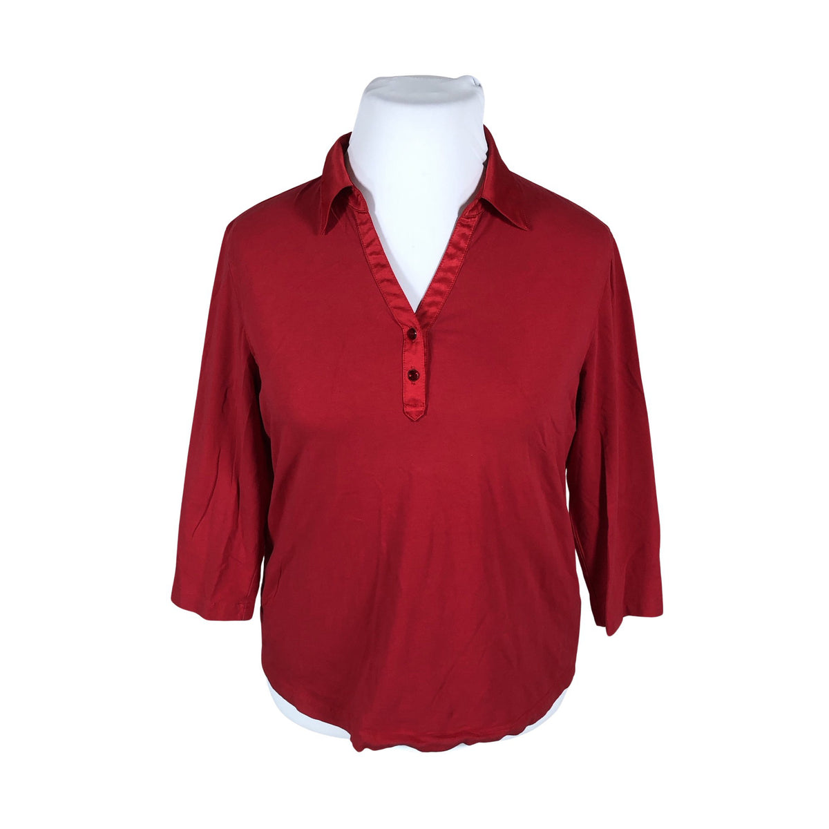 Unisex Gerry Weber - Trikotaažist pluus, suurus 44 - Punane (1)