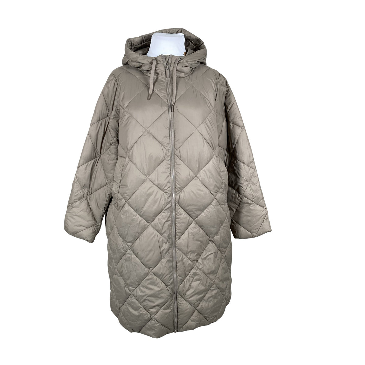 Unisex Noom - Tepitud jope, suurus 46 - Beige (1)