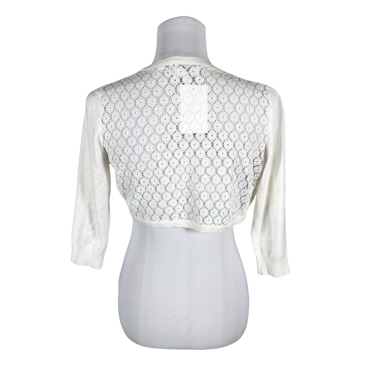 Unisex S.T.I - Kootud boolero, suurus 38 - Valge (2)