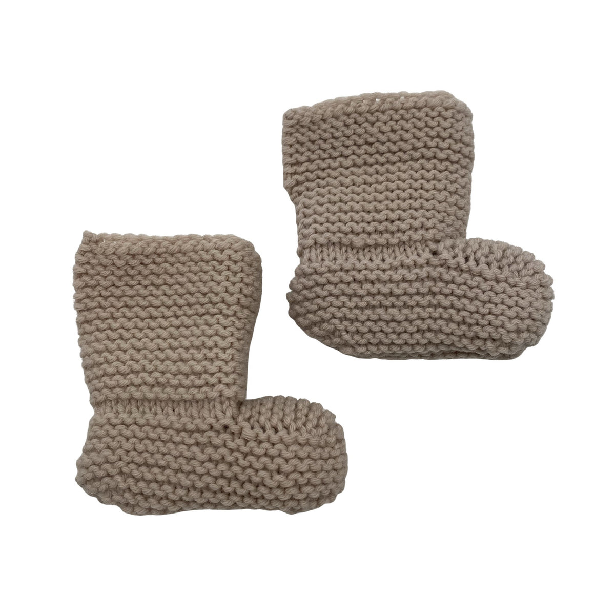 Unisex Handmade - Villased sokid, suurus 15 - Beige (1)