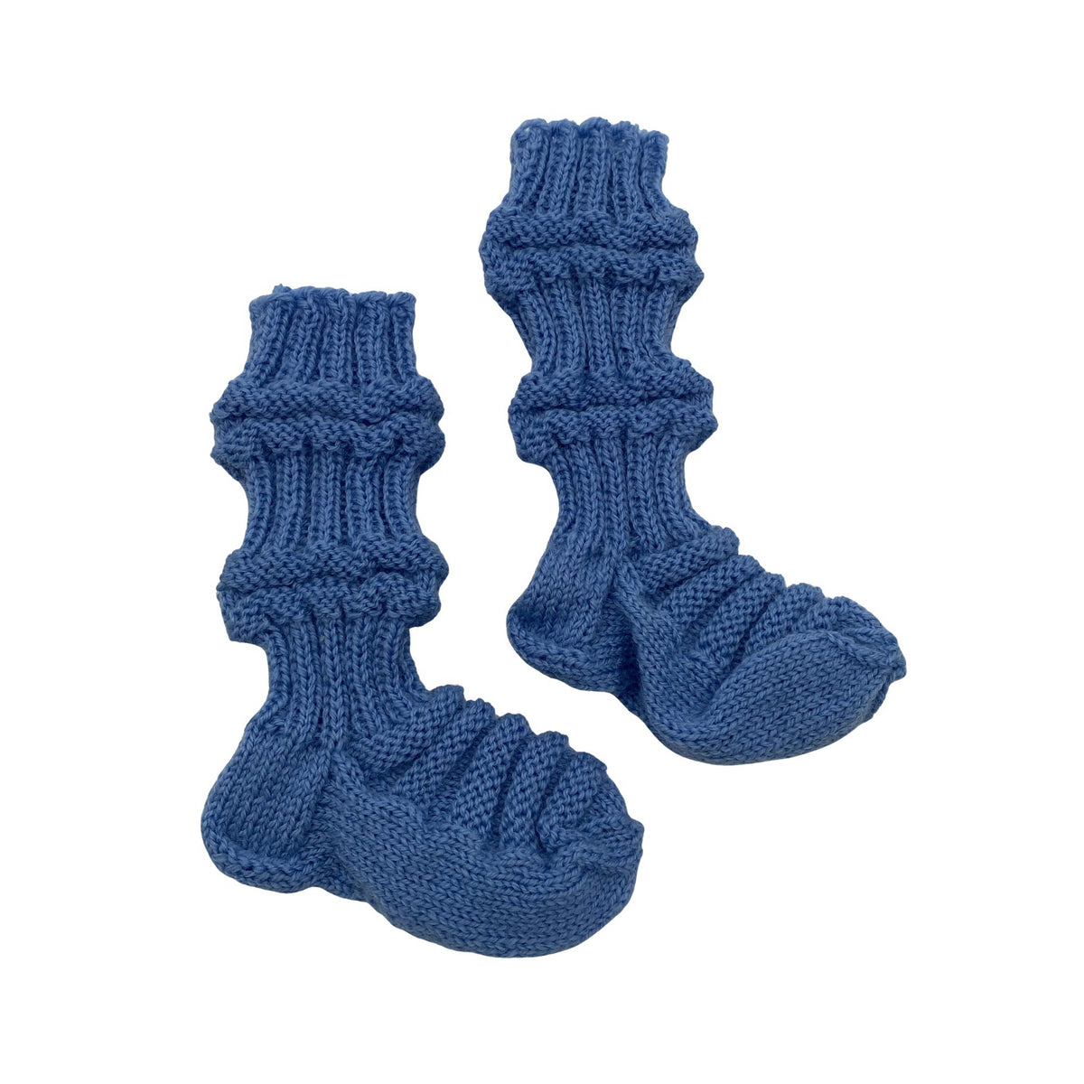 Unisex Handmade - Villased sokid, suurus 19 - Helesinine (1)