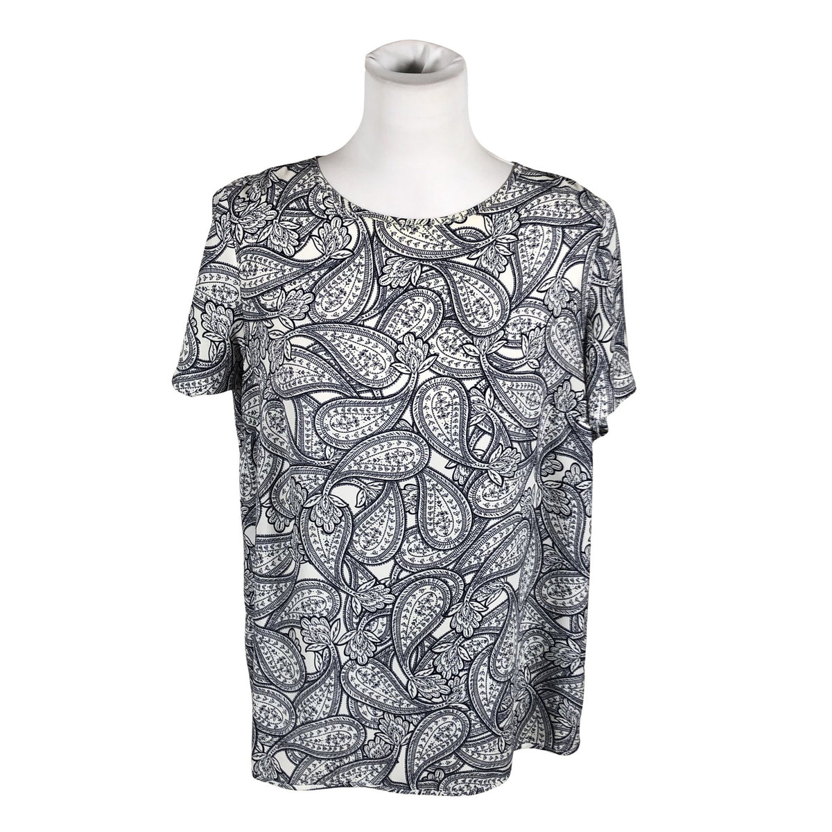 Unisex Cut & Pret - Lühikeste käistega pluus, suurus 38 - Sinine (1)