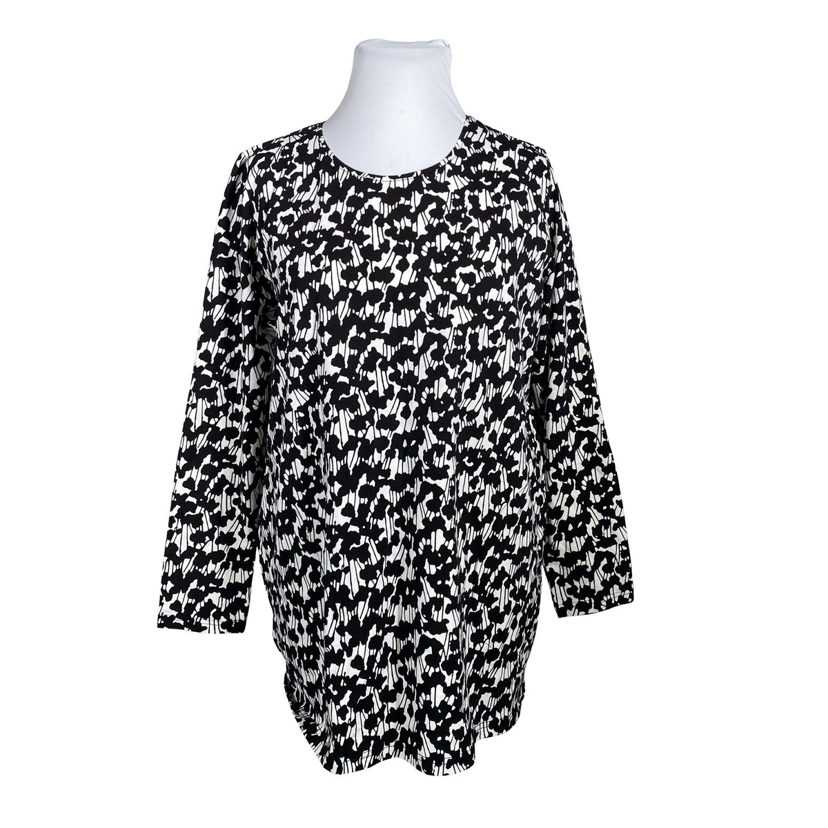 Unisex Nanso - Trikotaažist tuunika, suurus 44 - Must (1)