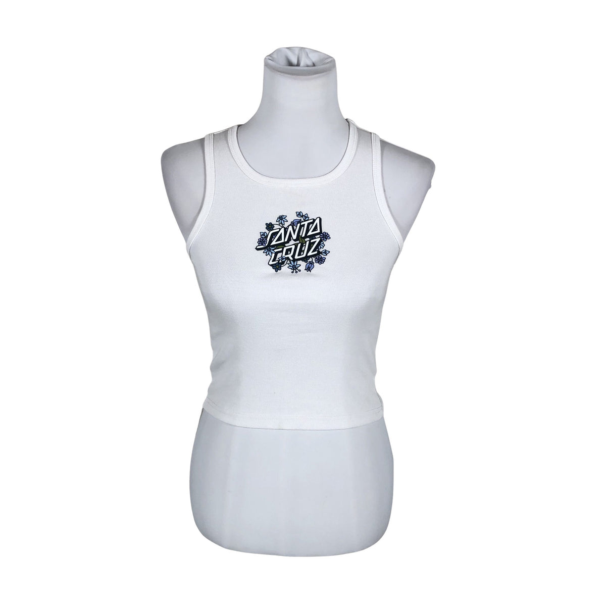 Unisex Santa Cruz - Trikotaažist topp, suurus 34 - Valge (1)