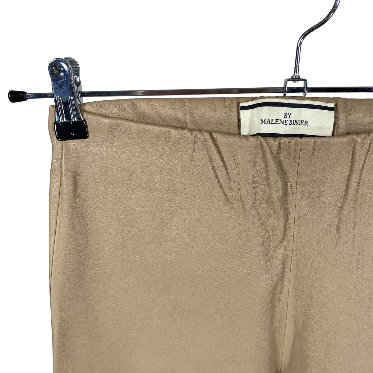 Unisex by Malene Birger - Nahkpüksid, suurus 36 - Beige (3)