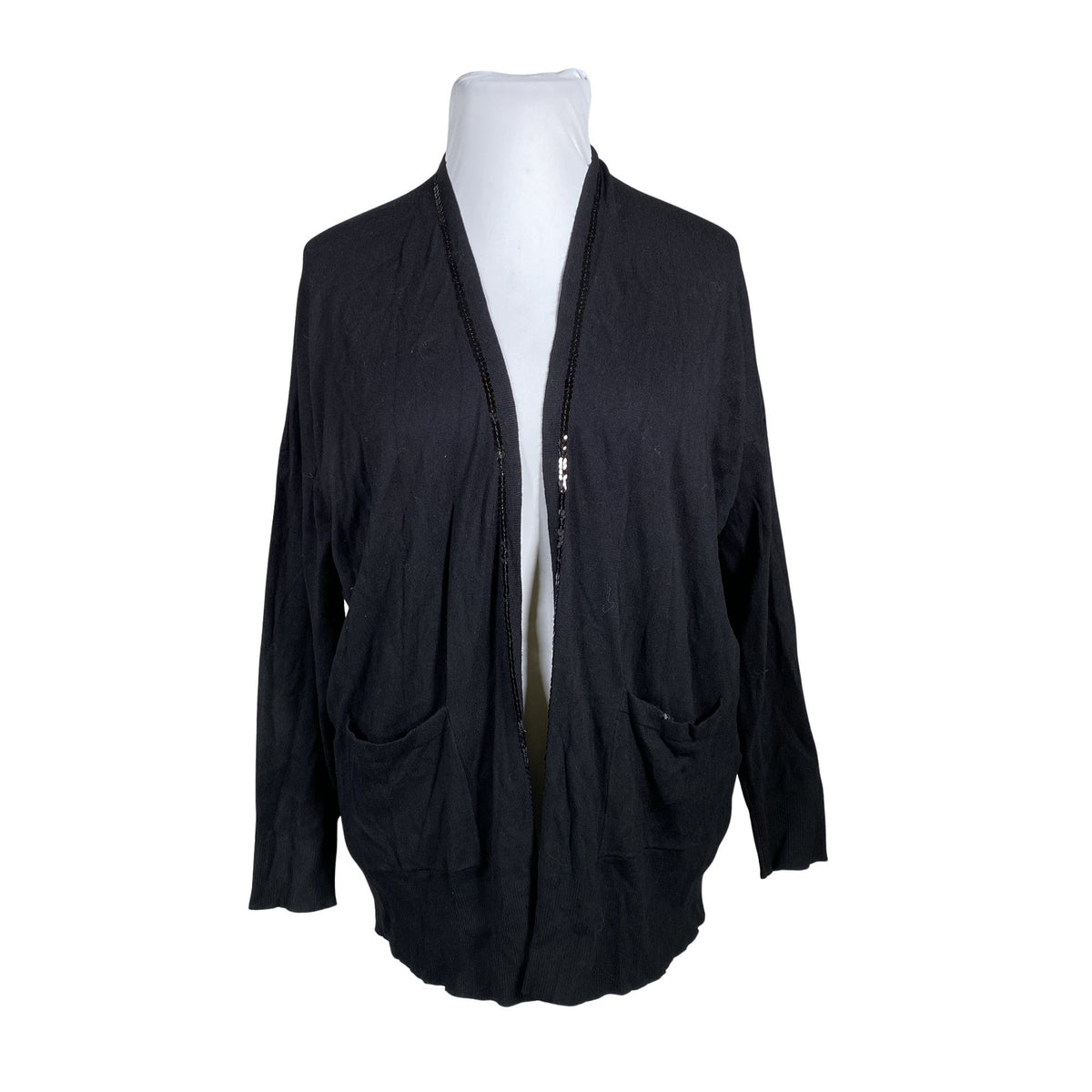 Unisex Blue Motion - Kardigan, suurus 44 - Must (1)