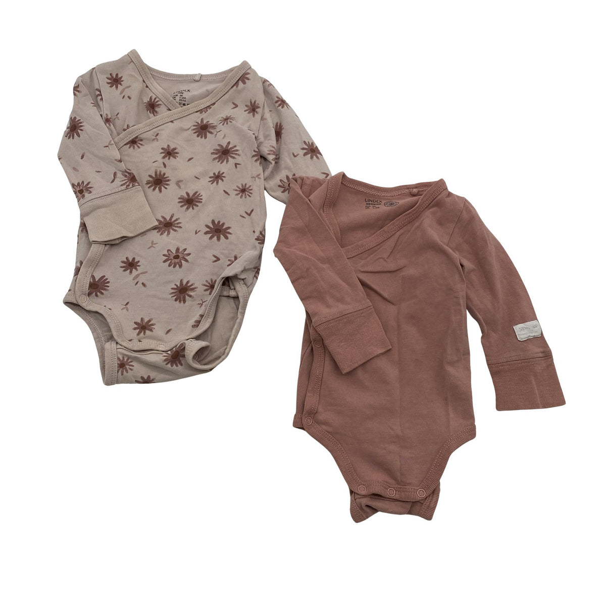 Unisex Lindex - Hõlmikbodi, suurus 50 - 56 - Heleroosa (1)