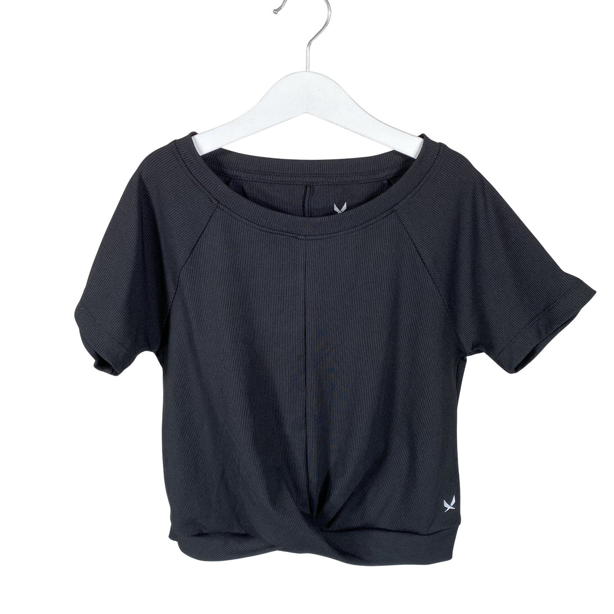 Unisex Soc - Spordisärk, lühikesed käised, suurus 146 - 152 - Must (1)
