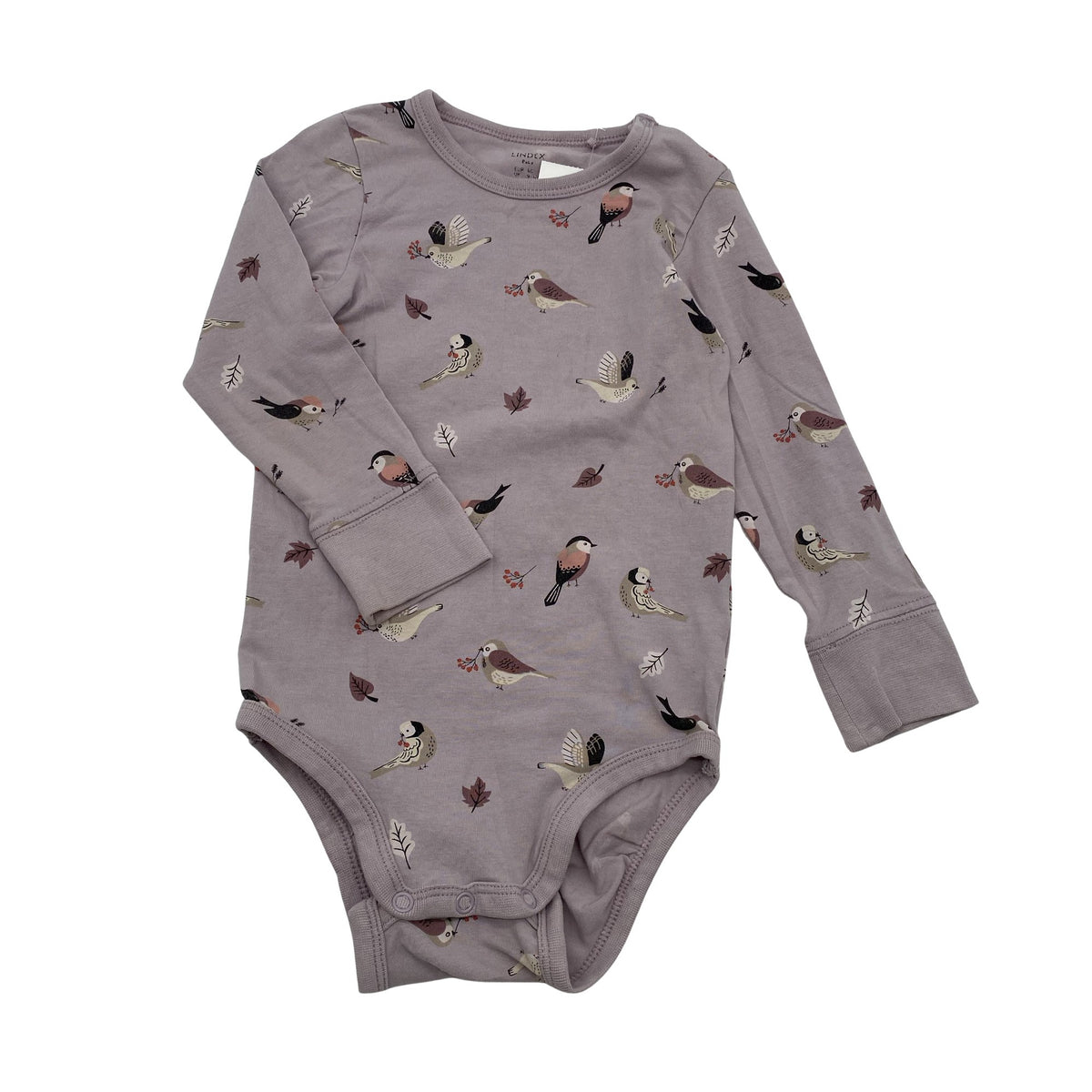 Unisex Lindex - Bodi, suurus 74 - 80 - Lilla (1)