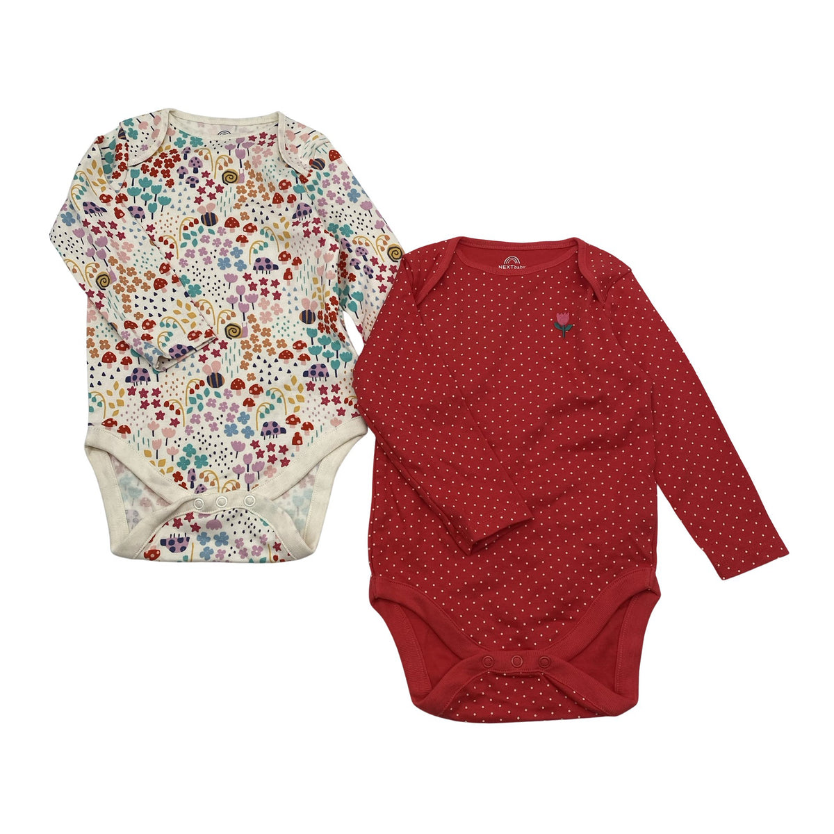 Unisex Next - Bodi, suurus 74 - 80 - Punane (1)