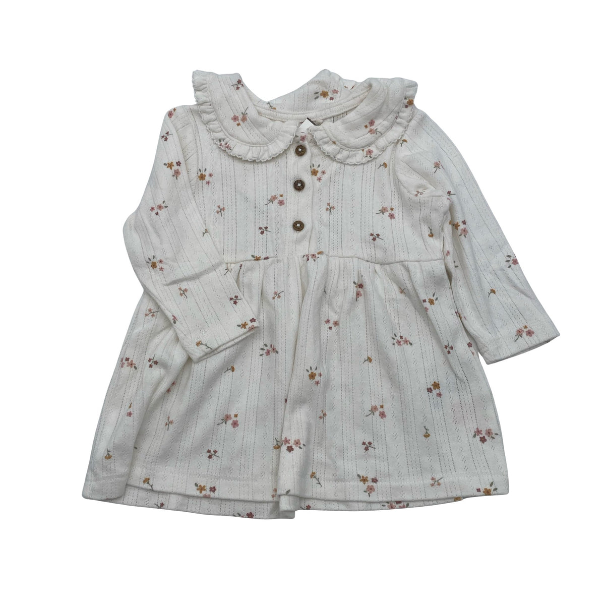 Unisex Lindex - Trikotaažist tuunika, suurus 68 - 74 - Valge (1)