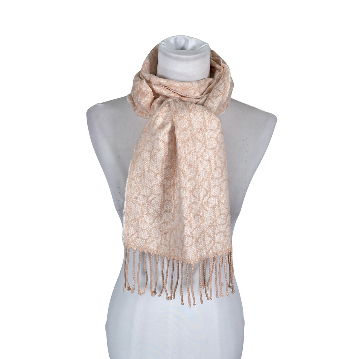 Unisex Calvin Klein - Õhuke sall, suurus Midi - Heleroosa (1)