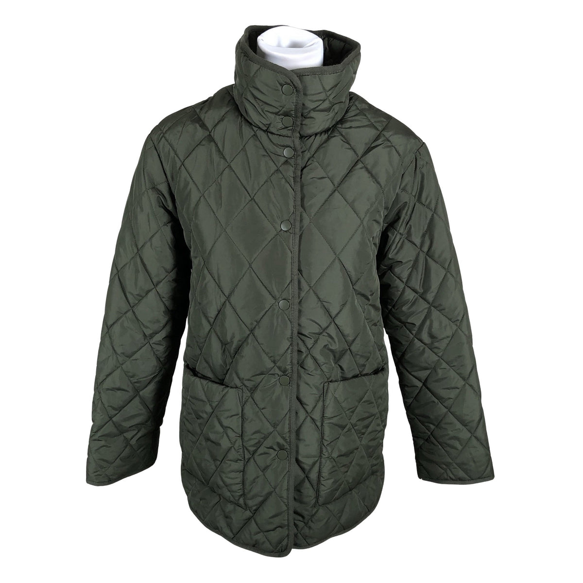 Unisex Lindex - Tepitud jope, suurus 34 - Roheline (1)