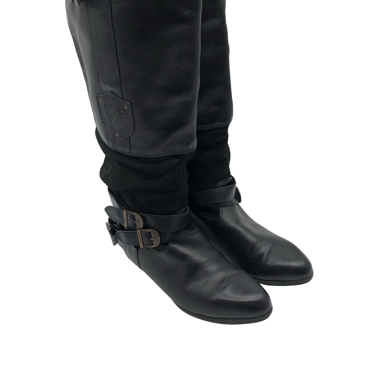 Unisex Janita - Saapad, suurus 39 - Must (2)