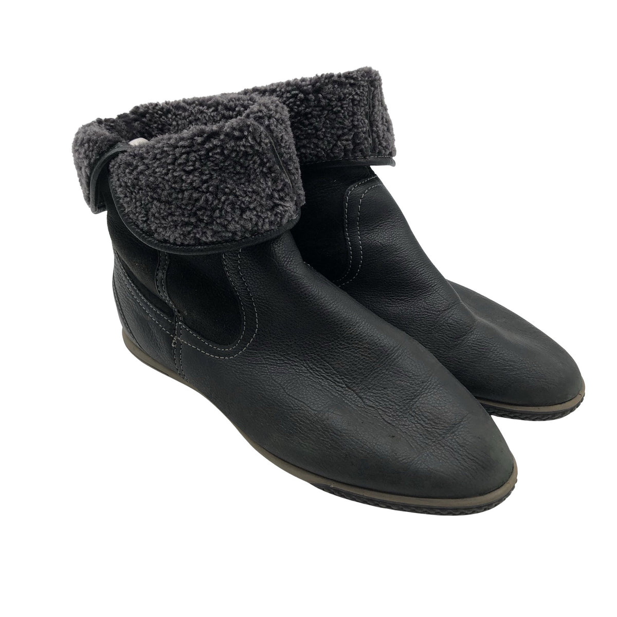 Unisex Ecco - Poolsaapad, suurus 41 - Must (2)