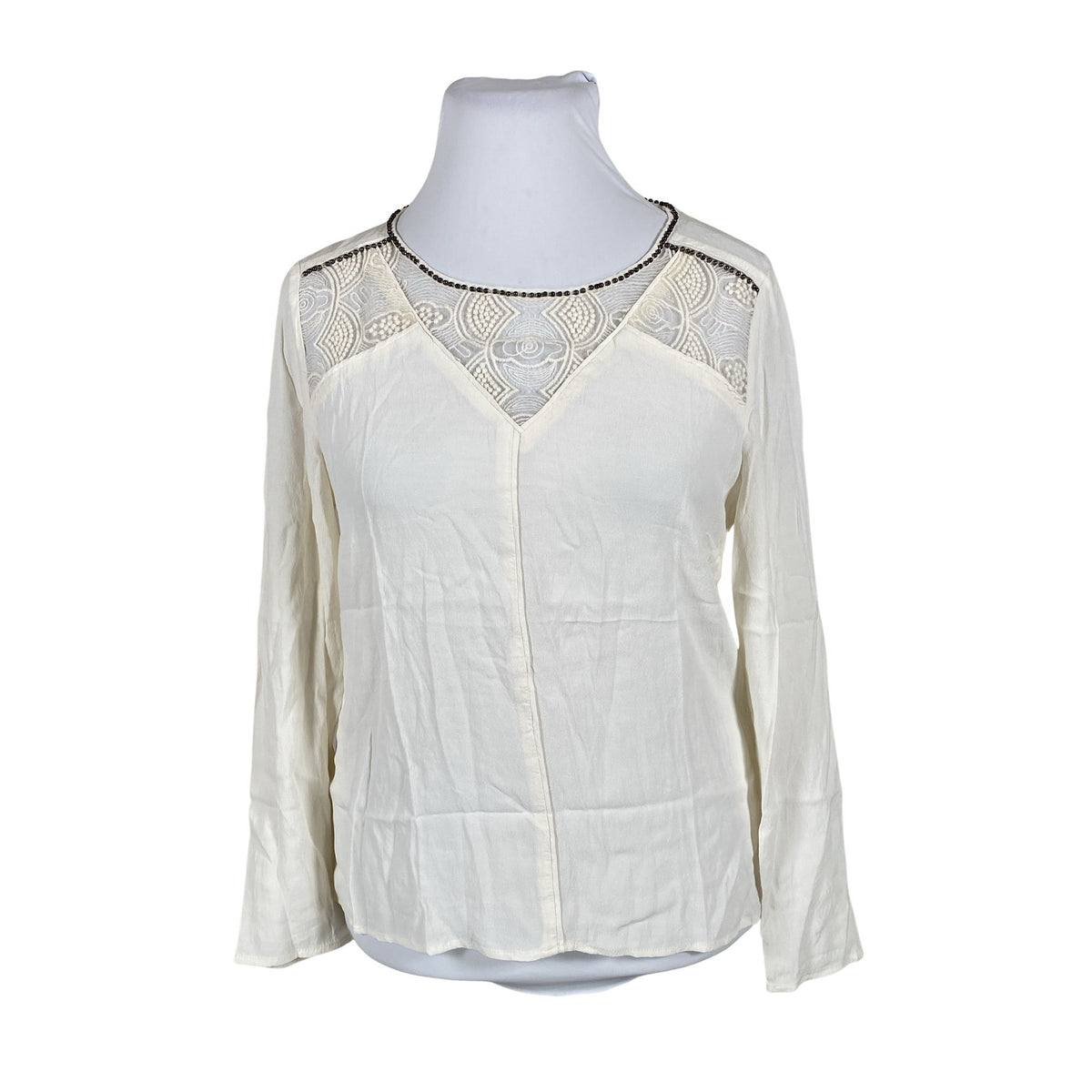 Unisex Cream - Pluus, suurus 42 - Valge (1)